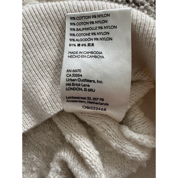Free People Women's Found My Friend Pullover Sweater Cream Boho Top Boucle Sz M - Picture 8 of 10